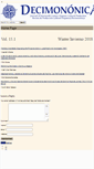 Mobile Screenshot of decimononica.org
